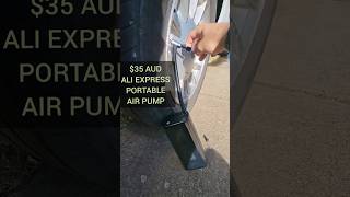 Portable Car Tyre Air Pump $35AUD from Ali Express #flattyre #airpump #car #flattire #offroadtyres🔋