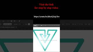 Letter V log design | log deisgning in Illustrator | graphic designing | logo design hacks