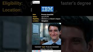 IBM off Campus Hiring is out | Apply online #offcampusjobs #ibm #ibmaonline #onlinejobs