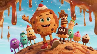 Puffy Pancake Parade in Pudding Park | Sweet Baby Song for Toddlers | Fun Kids Rhyme 2025