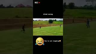 #viral #trending #blindrace #laugh videos #trynottolaugh #comedyvideos #racing videos