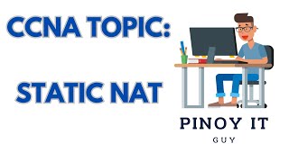 CCNA Topic: Static NAT mga ka IT! #pinoyitguy #ccna #cisco #networkengineering