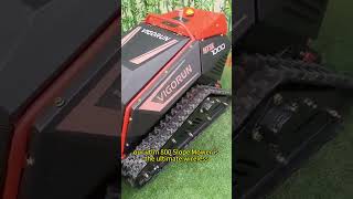 Wireless rubber track flail mulcher for sale online with best price #tagliaerba#mower #kosiarka
