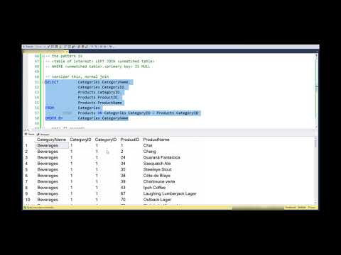 Finding UnMatched Records in SQL