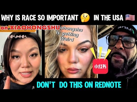 WHY DO YOU HAVE TO MENTION RACE? CHINESE ON REDNOTE  ARE CURIOUS|| BLACK AMERICANS&CHINESE |CULTURE