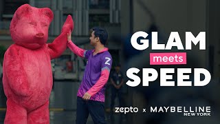 Get Glam in 10 Minutes! | Zepto | Maybelline New York Superstay Teddy Tint
