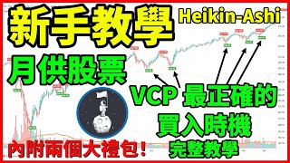 Heikin Ashi 新手教學｜VCP 月供股票最正確的買入時機｜1小時完整教學｜內附兩個大禮包！2022年 股票持旗手【付費內容限時免費分享】🚨