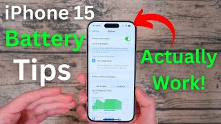 iPhone 15 Battery Tips & Tricks! Make Your iPhone Last LONGER!🔋 [22+ iPhone Battery Health TIPS!]