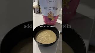 protein cream of wheat recipe #proteinrecipe #breakfastrecipe #breakfastidea #highproteinrecipe
