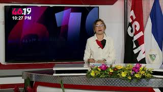 🔴🔵Co-Presidentes Daniel Ortega y Rosario Murillo en acto por celebración del 46/19