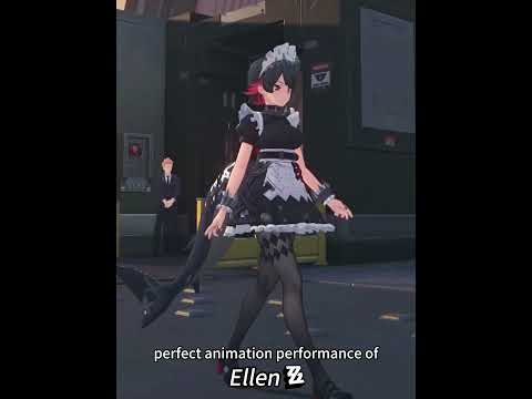 The perfect animation performance of Ellen#duetnightabyss #zenless #foryou