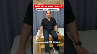 Stiff Hip & Knees Technique. #jointstiffness