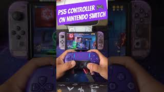 Playing a PS5 Controller 🎮 On Switch #ps5 #nintendoswitch #nintendo #gaming #gamer #playstation #diy