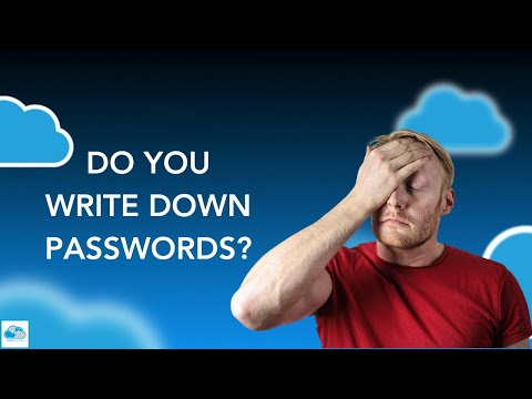 Do You Write Down Passwords?