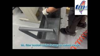 tme Wet & Dry Vacuum｜1μm Precision Filtration for Chips & Sludge Removal！