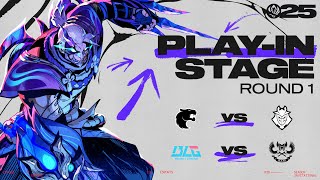 FUR vs G2 - BLG vs GAM | 1라운드 | MSI 2025 플레이-인 스테이지
