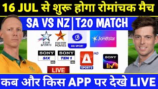 South Africa vs New Zealand 2025 Live Telecast Channel List | SA vs NZ T20 Match Live Details