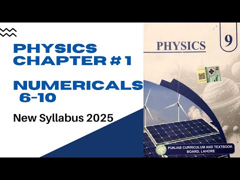 Physics Chapter 1 Numerical Solutions | Step-by-Step