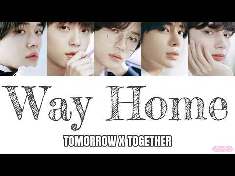 【 カナルビ / 日本語字幕 / 歌詞 】Way Home (하굣길) - TOMORROW X TOGETHER (투모로우바이투게더 / TXT)