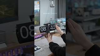Listen to this mechanical clock.#bdesktop #desktour #desksetup #deskclock #clock #unboxing