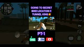 ‼️GOING TO SECRET BIKE LOCATION‼️TUNNEL KING👑FAGGIO💥SCOOTY#gta#san#andreas#trending#like#subscribe