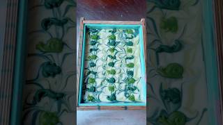 Frog Forest Soap! 🐸 #soapmaking #handmadesoap #soapbars #soapmaker #soap #soaps #soapshop #cpsoap