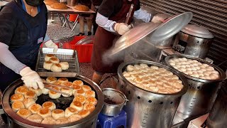 Amazing Pan-fried Buns & Brown Sugar Cake in YuanLin！ZhangHua Popular Street Food Unlocked