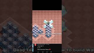 BASE DESIGN OF SUBSCRIBER WITH NAME A+N #like #subscribe #viral #subscribe #coc #baselayout