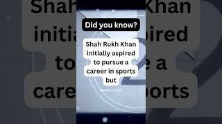 From Sports Dreams to Stardom 👑🔥 #shorts #SRK