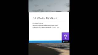 AWS Glue Interview | Part 1 | #aws #interviews #shorts