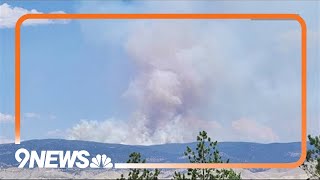 Multiple wildfires burning in Colorado