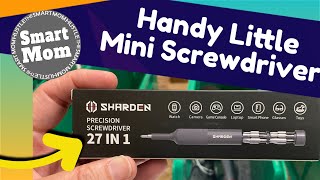 Looking at the Sharden 27-in-1 mini screwdriver set Pen Style Manual Repair Tool Kit For Eyeglass
