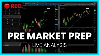 [LIVE] Pre-Market Prep – Gap Up On EU Trade Deal – Massive Earnings Week