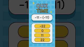 Quiz Time: Subtract Integers | 7.NS.A.1 💚❤️