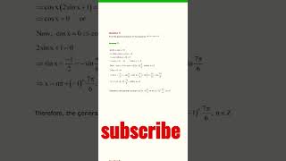 Trigonometry function ex3.4 Q.07#IIT_JEE #trigonometry_function #class11thmaths #shorts#class11