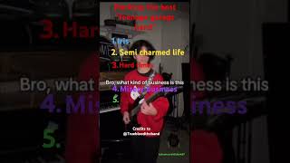 Ranking the best Teenage garage band#garageband #trueblood #cool #awesome