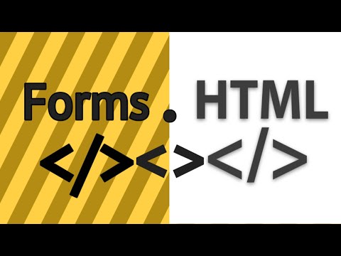how to make forms in html input types and tags for beginners 2023