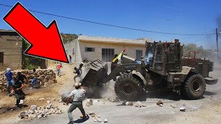 Armored Bulldozer CRUSHES Terrorist (*GRAPHIC FOOTAGE*) Combat Footage