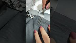 Sewing Diy | آموزش راحت ترین روش پلیسه کردن پارچه با چنگال