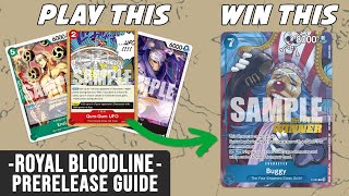 How To Win OP10 Prerelease - One Piece TCG