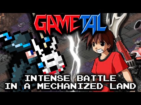 Intense Battle in a Mechanized Land (Drone Tactics) - GaMetal Remix