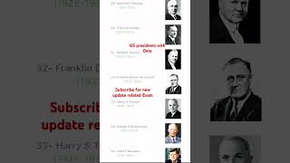US Presidents Name Till (1789-2024) #essay #csspms  #pms #automobile #upsc #css