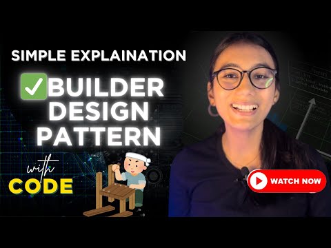 Builder Design Pattern Explained Simply 💡 | Java Design Patterns for Beginners