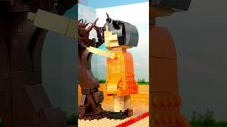 🔴🟢 Horror Squid Game Doll Plays Red Light Green Light… in LEGO?! 😱