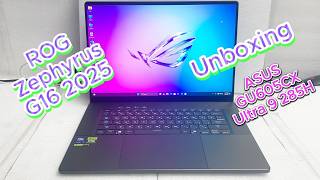 Asus GU605CX Ultra 9 285H Unboxing & Review | RTX 5090 Laptop Gaming | ROG Zephyrus G16 GU605CX