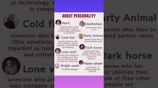 About Personality #shorts #trending #letslearn #education #youtubeshorts #shortfeed