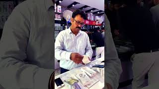Iphone 15pro natural titanium unboxing happy customer #14pro #smartphone #15pro #techunboxing