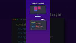 CSS Padding VS CSS Margin #css #coding #shorts #viral