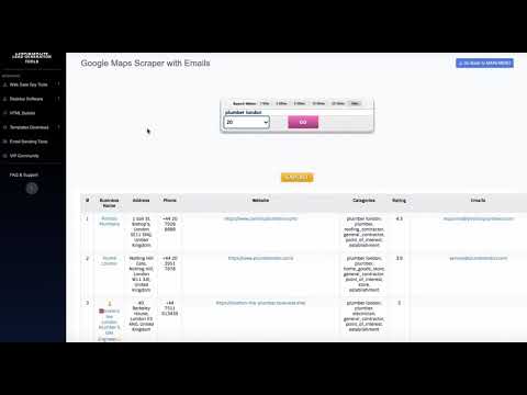 Google Maps / Places Scraper and Crawl for Emails / Phones - Email Newsletter tool - Link&Grow