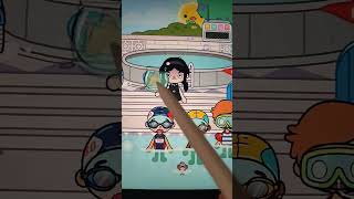 Wednesday Addams 🐠🐟 in Toca Boca Animation #shorts #tocabocaworld #wednesday #netflix #טוקה_בוקה